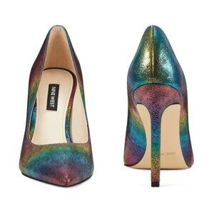 Nine West Tatiana3 Pump in Multi Colors Rainbow